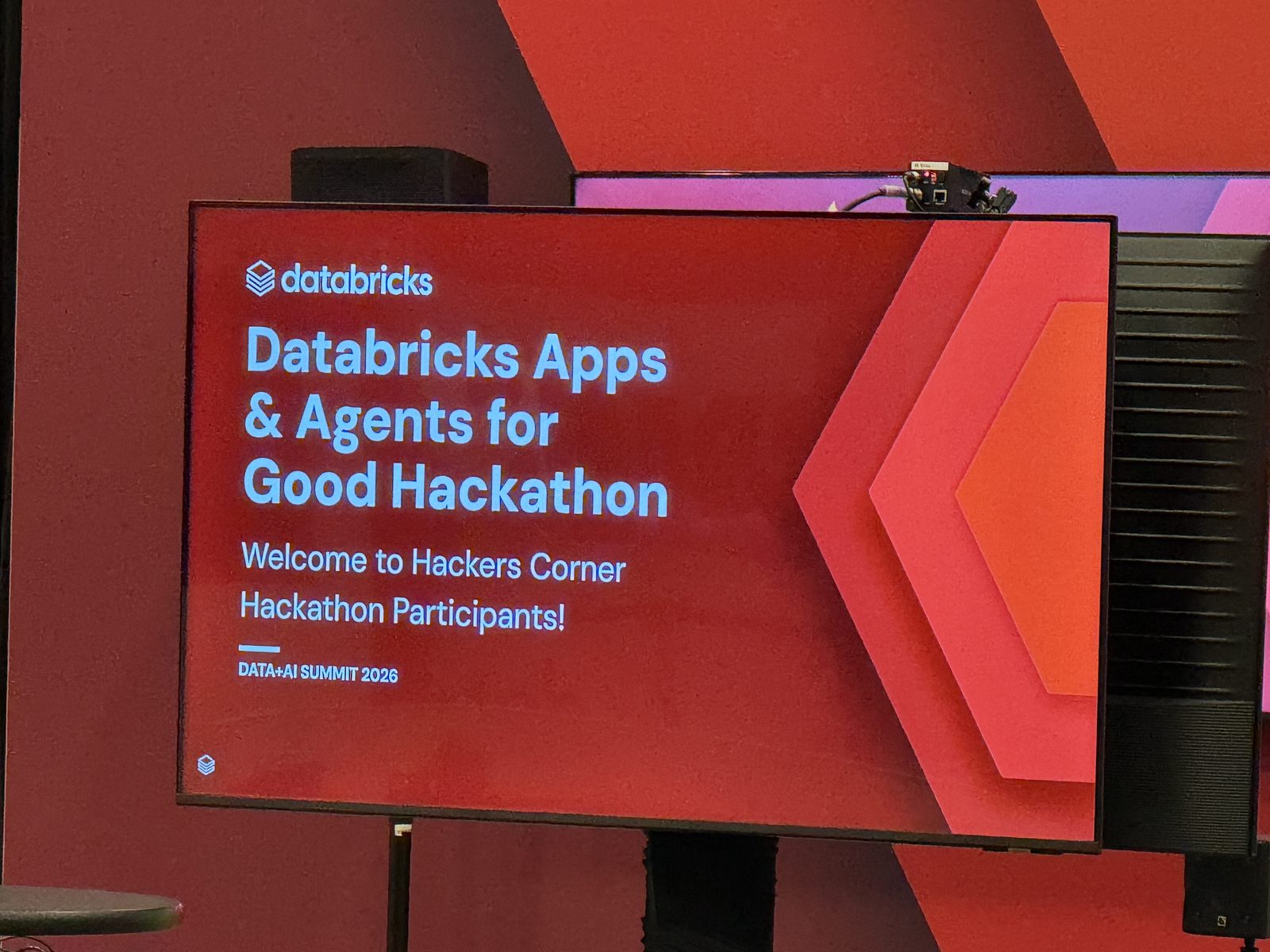 Hackathon work area