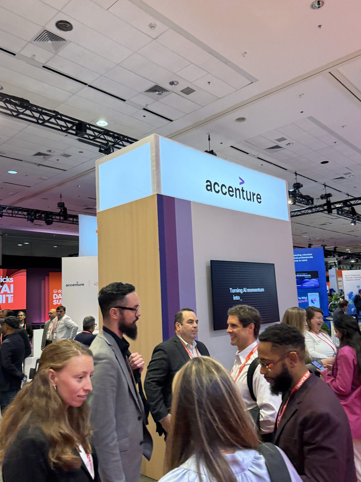 Competitor booth